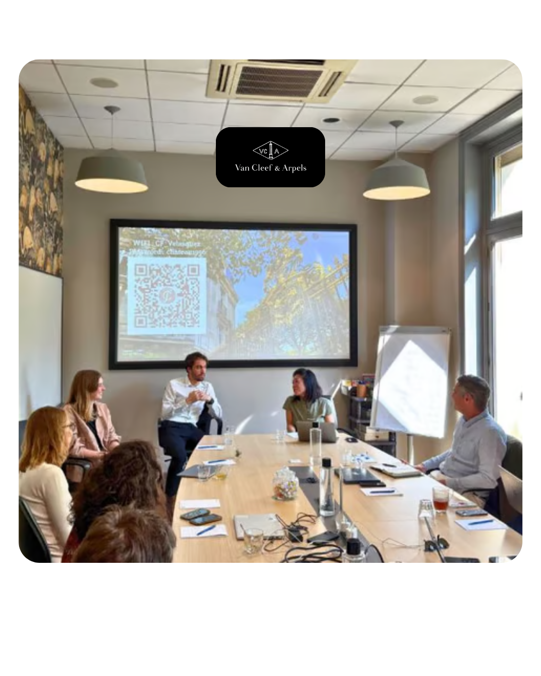 Axel Riandiere lors d'une conférence DENEM sur l'intelligence artificielle