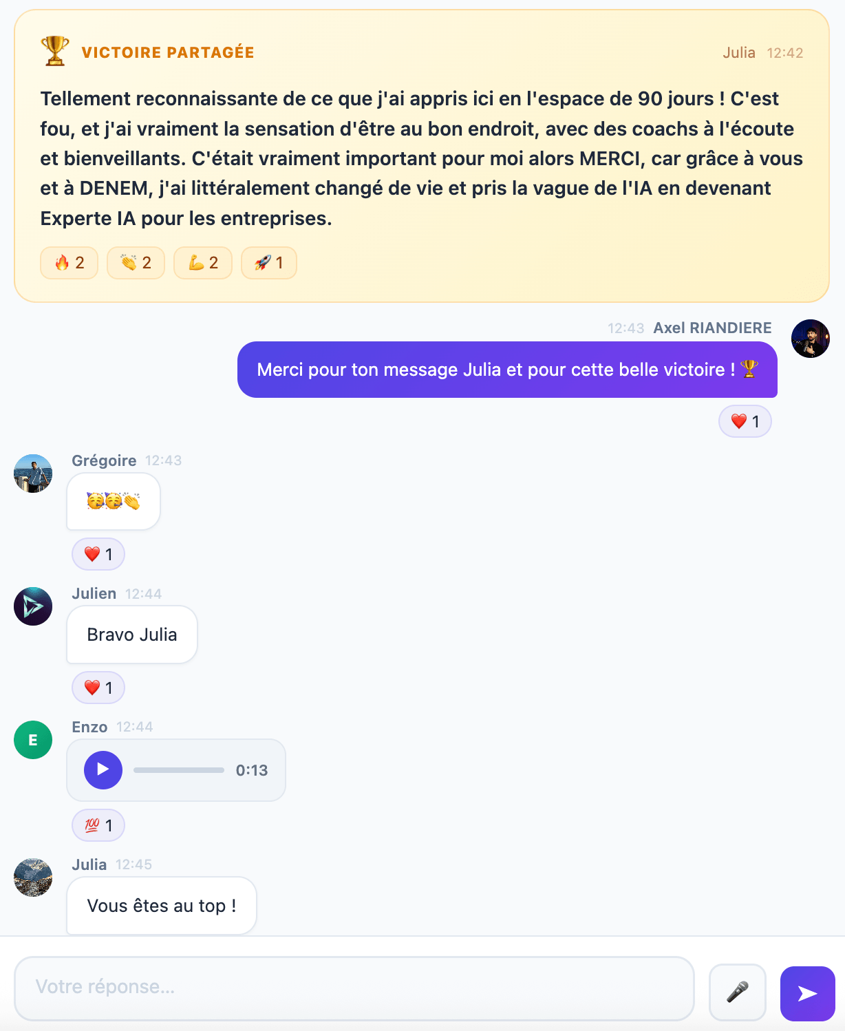 Témoignage écrit d'un membre DENEM Academy - Retour authentique sur le programme Expert IA 5